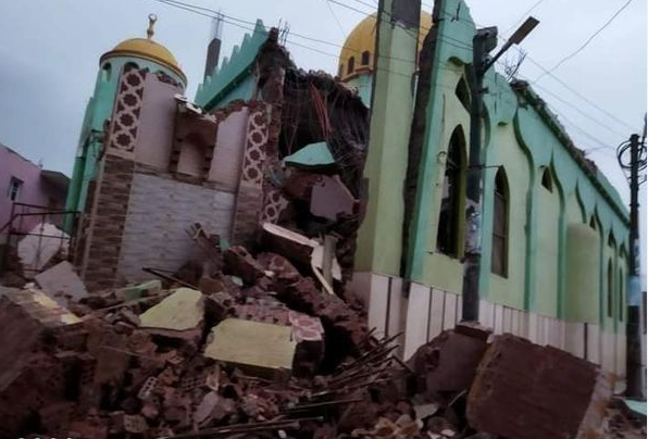 عاصفة ترابية مصر البحيرة