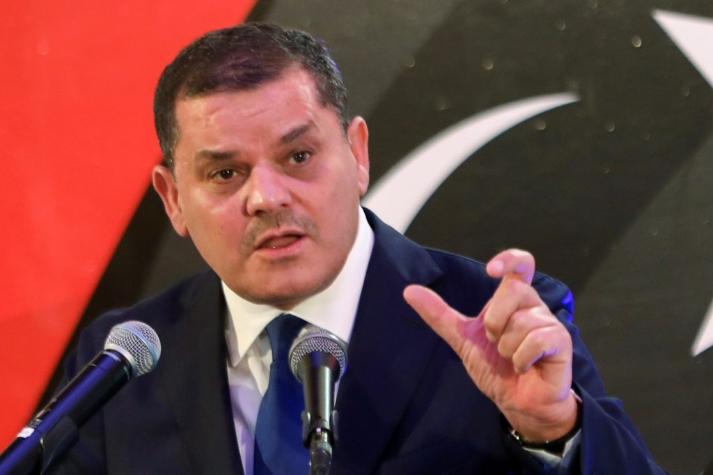 عبدالحميد الدبيبة منزل رئيس الوزراء الليبي