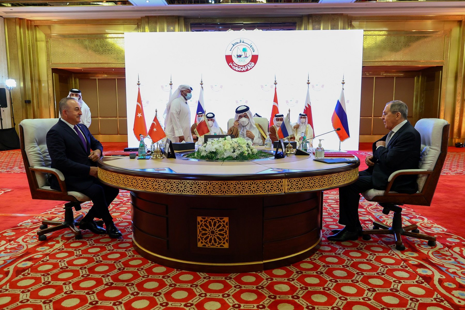 أزمة سوريا قطر روسيا تركيا