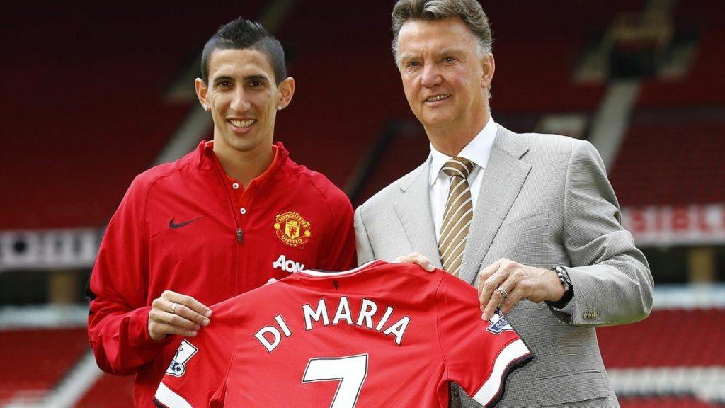 دي ماريا أحد أغلى 10 لاعبين في تاريخ مانشستر يونايتد