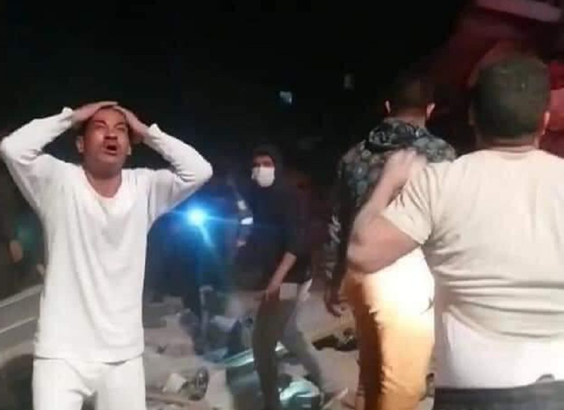 انهيار مبنى من 10 طوابق بالقاهرة على رؤوس النائمين يتسبب في سقوط قتلى وجرحى