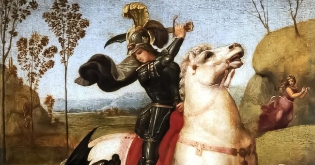 صارع تِنيناً وأنقذ المدينة من أجل الأميرة.. أسطورة القديس جورج