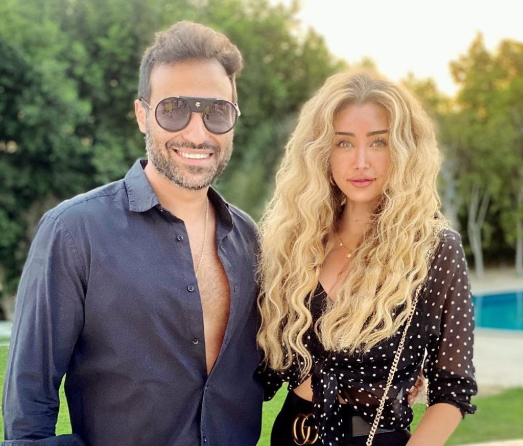 تويتر/ أحمد فهمي وهنا الزاهد.. حياة مليئة بالغيرة