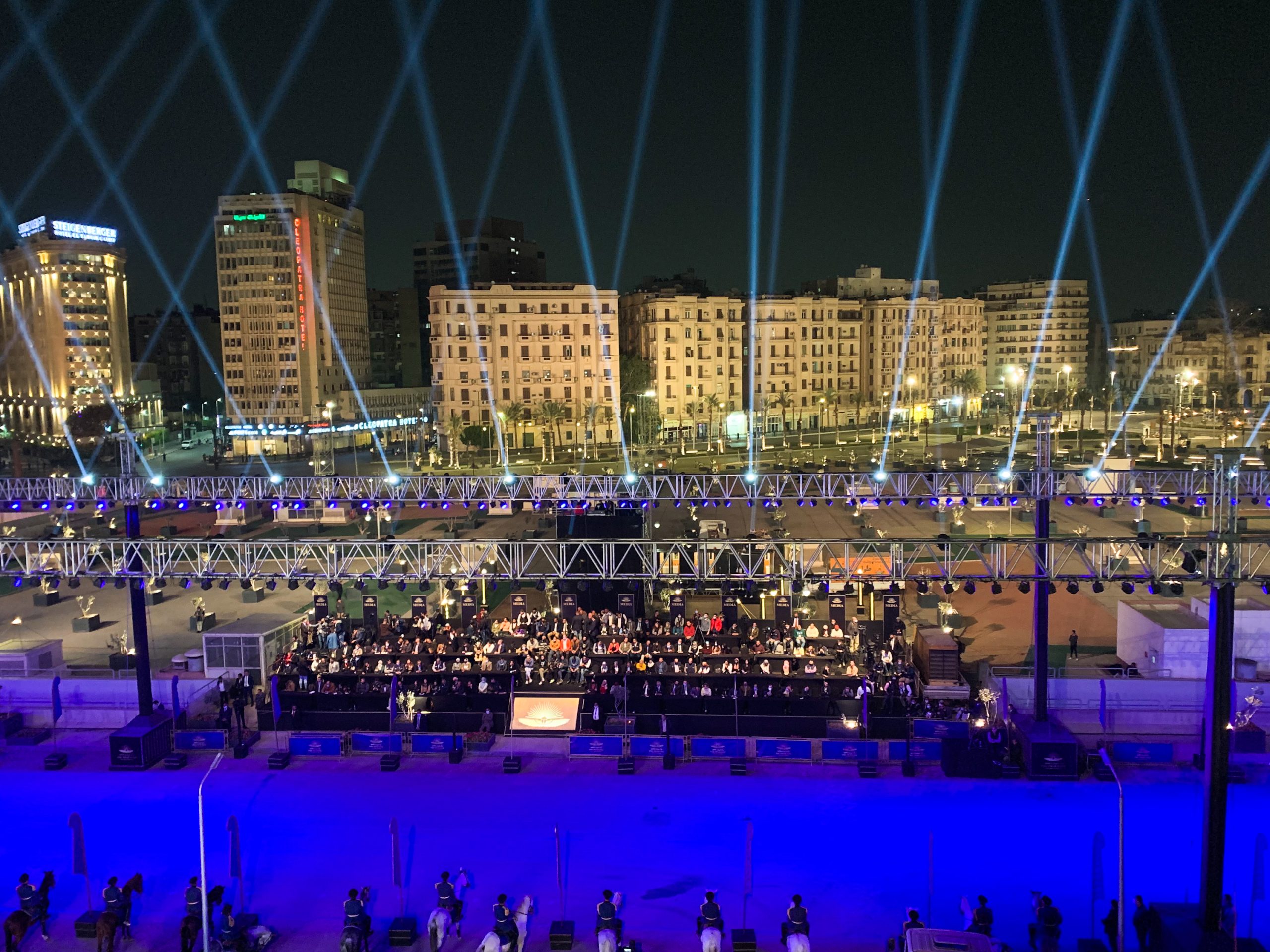 جانب من موكب المومياوات الملكية المصرية