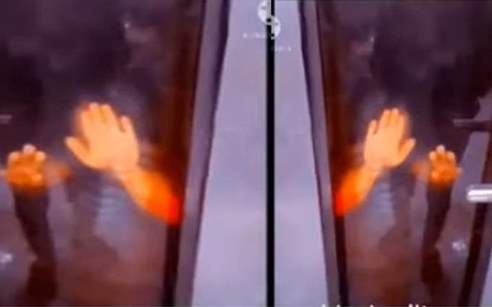 وضعا الطفل بالفرن