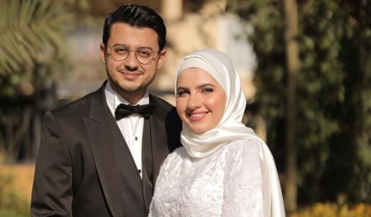 غناء حمادة هلال في حفل زفاف المنشد مصطفى عاطف