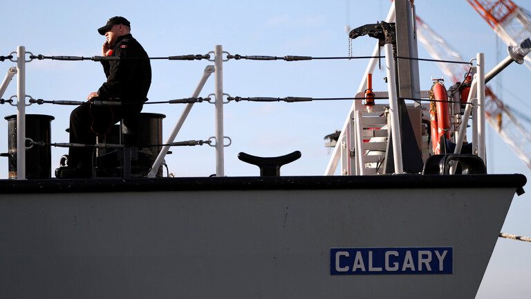 فرقاطة "كالغاري" ستعود إلى كندا قبل انقضاء العام الجاري