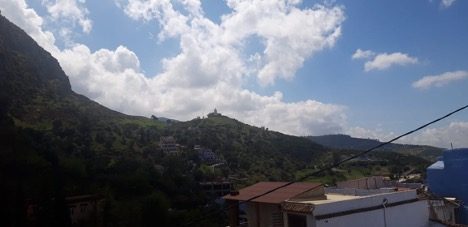 منظر عام لمدينة شفشاون في المغرب