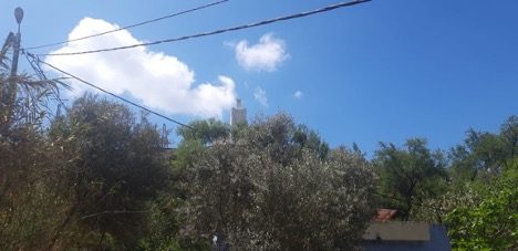 مسجد بوزعافر في مدينة شفشاون في المغرب