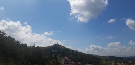 منظر عام لمدينة شفشاون في المغرب