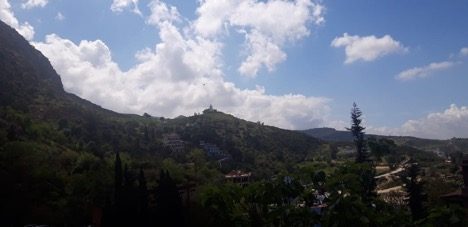 منظر عام لمدينة شفشاون في المغرب