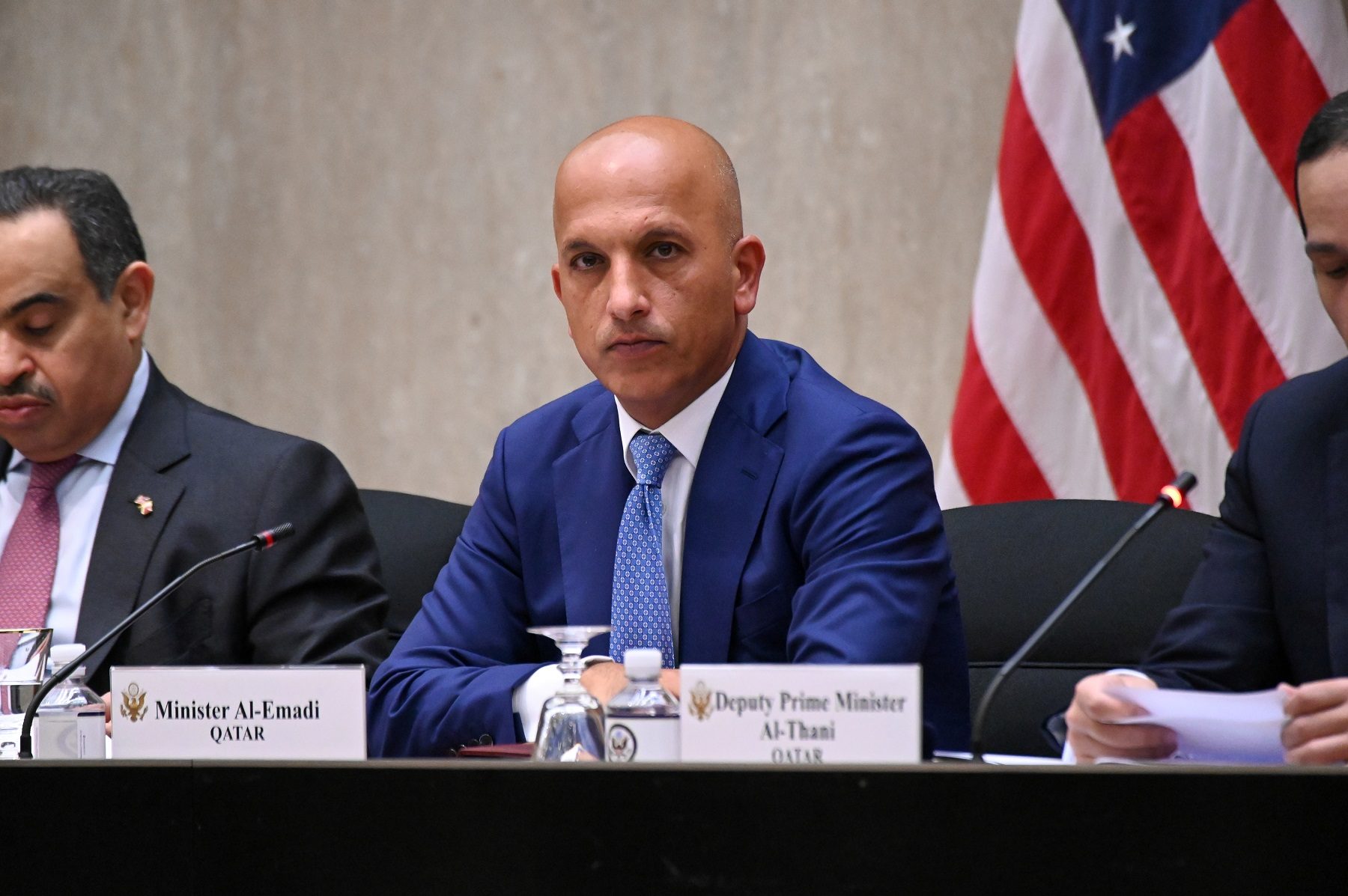 وزير المالية القطري علي شريف العمادي