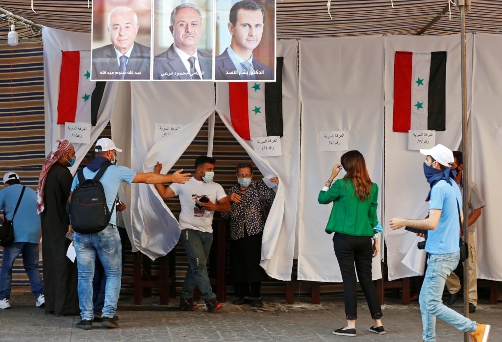 النظام السوري الانتخابات السورية سوريا لبنان
