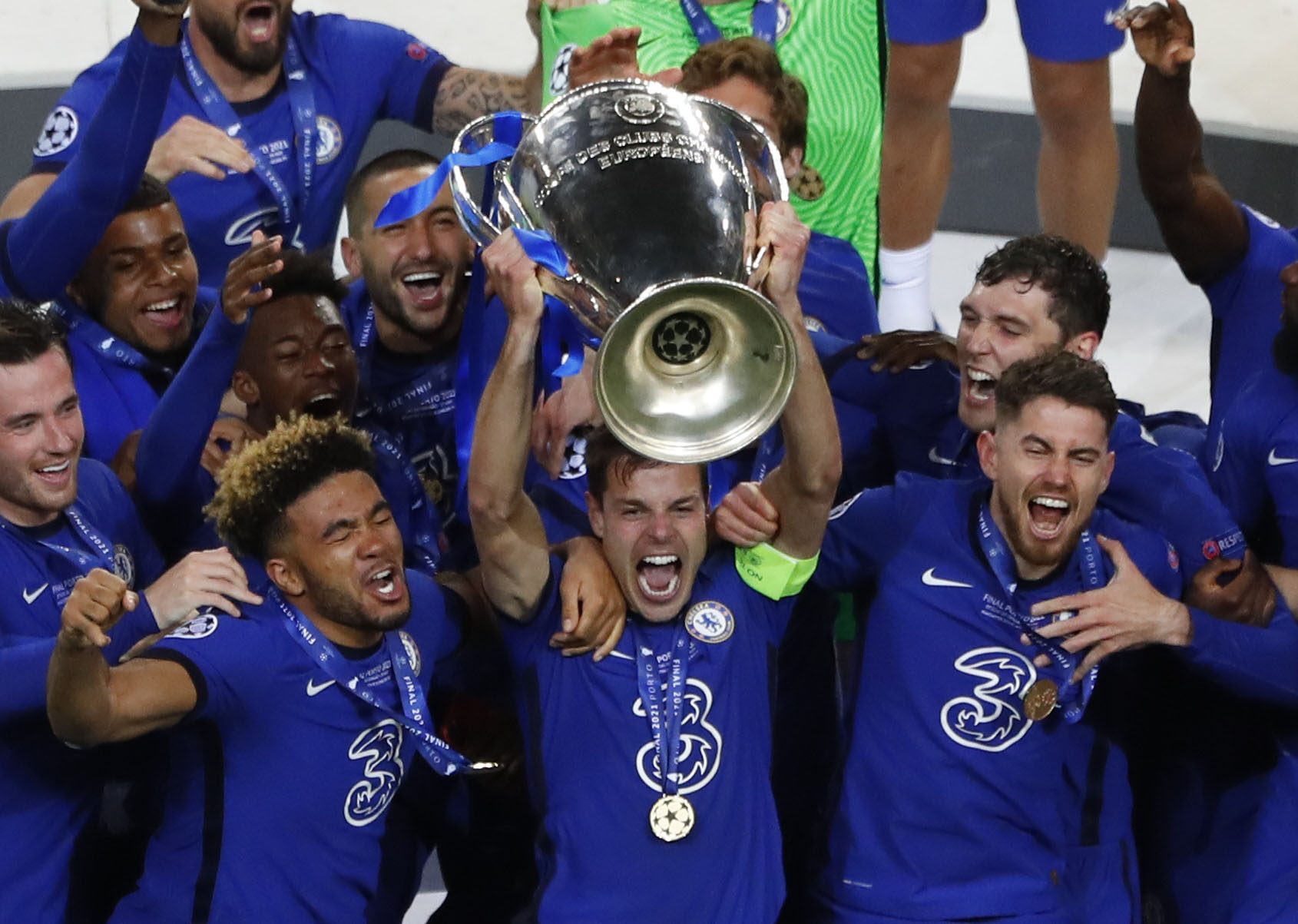 تشيلسي بطلاً لدوري أبطال أوروبا (رويترز)