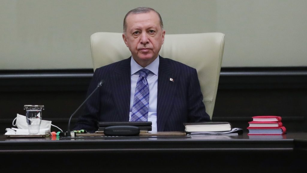 الرئيس التركي رجب طيب أردوغان