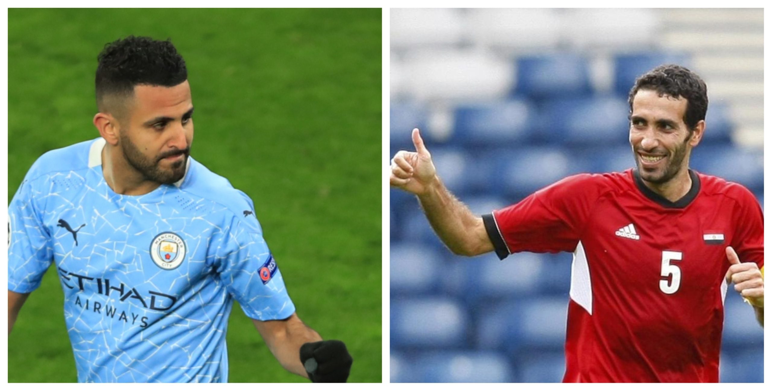 أبوتريكة ومحرز في الشيخ جراح