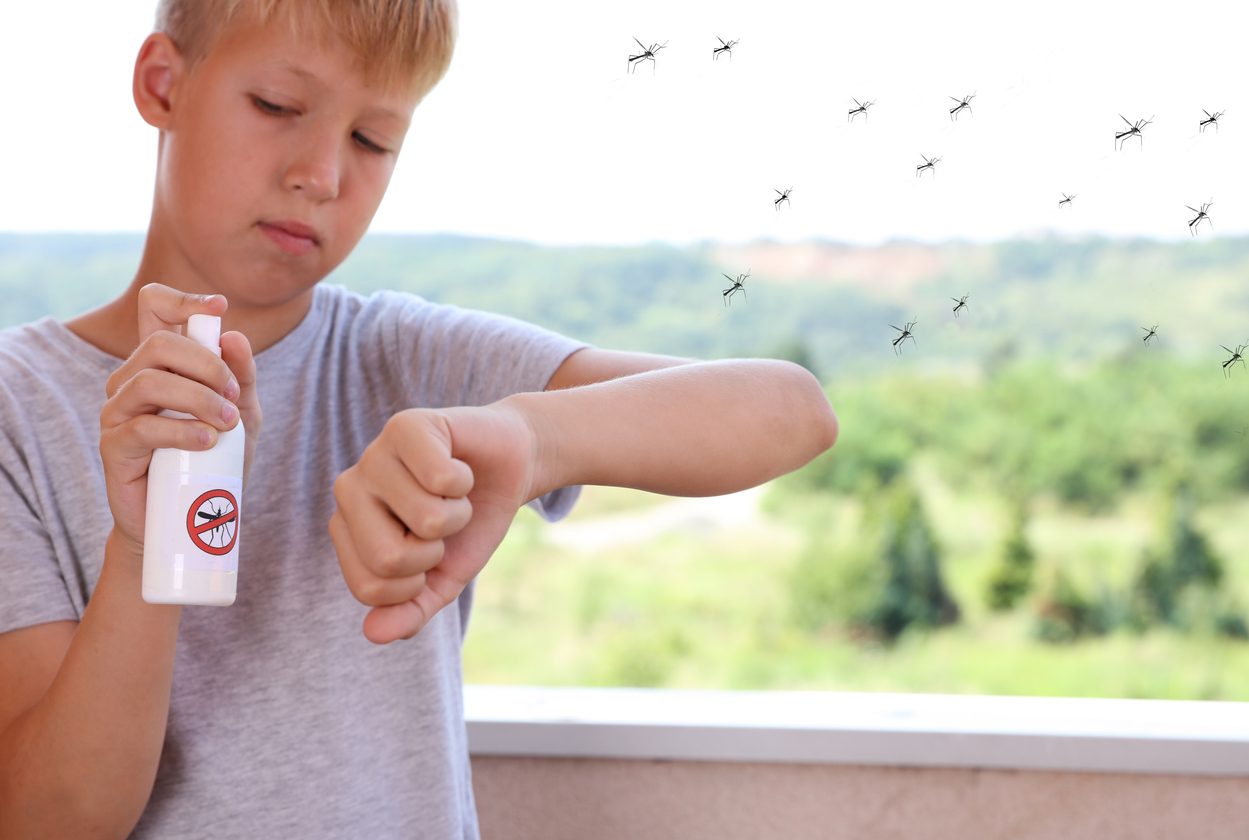 القضاء على البعوض