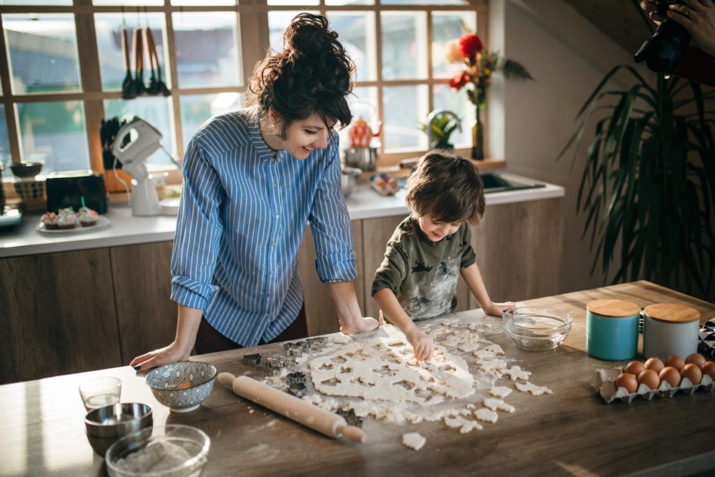 مشاركة الطفل في الطبخ