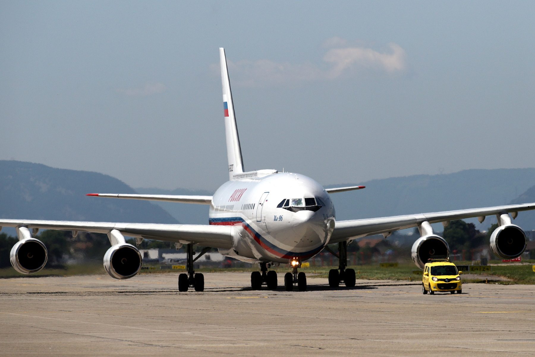 طائرة بوتين روسيا