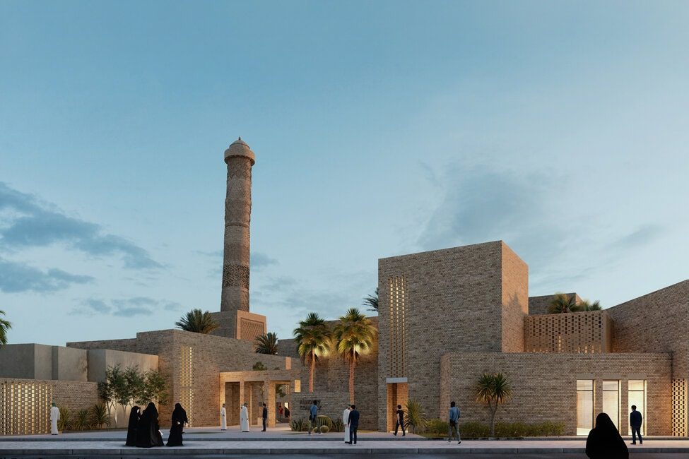 مسجد النور العراقي العراق 
