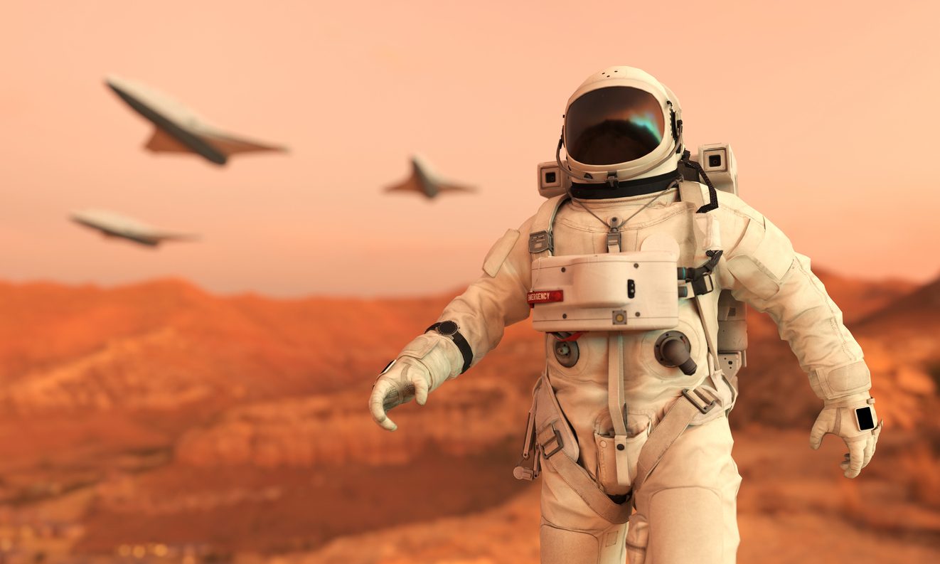 iStock/ رحلة المريخ