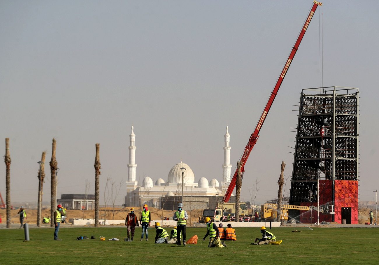 غابة عمودية بالعاصمة الإدارية