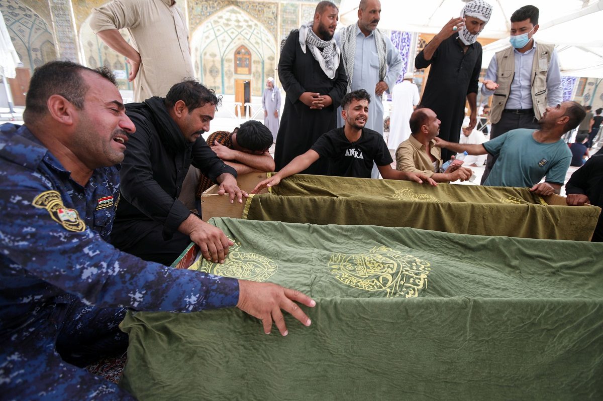 حريق مستشفى الناصرية