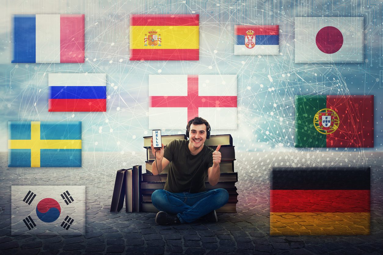 تعلم لغة جديدة