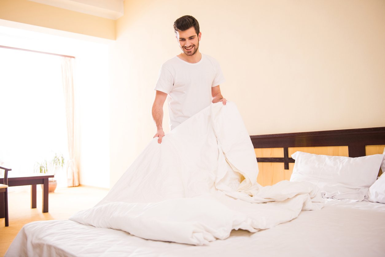 iStock/ رتّب سريرك