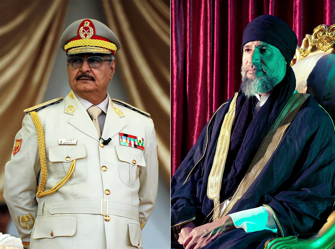 بين تهديدات حفتر وتناقضاته، وظهور القذافي الطامح لاستعادة إرث أبيه.. إلى أين تسير ليبيا قبيل الانتخابات؟