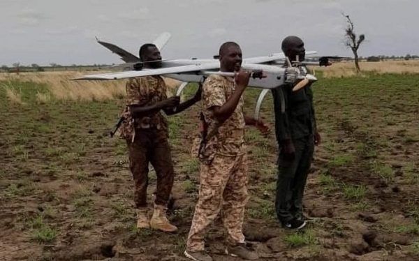 صورة متداولة لـ "طائرة التجسس الإثيوبية"