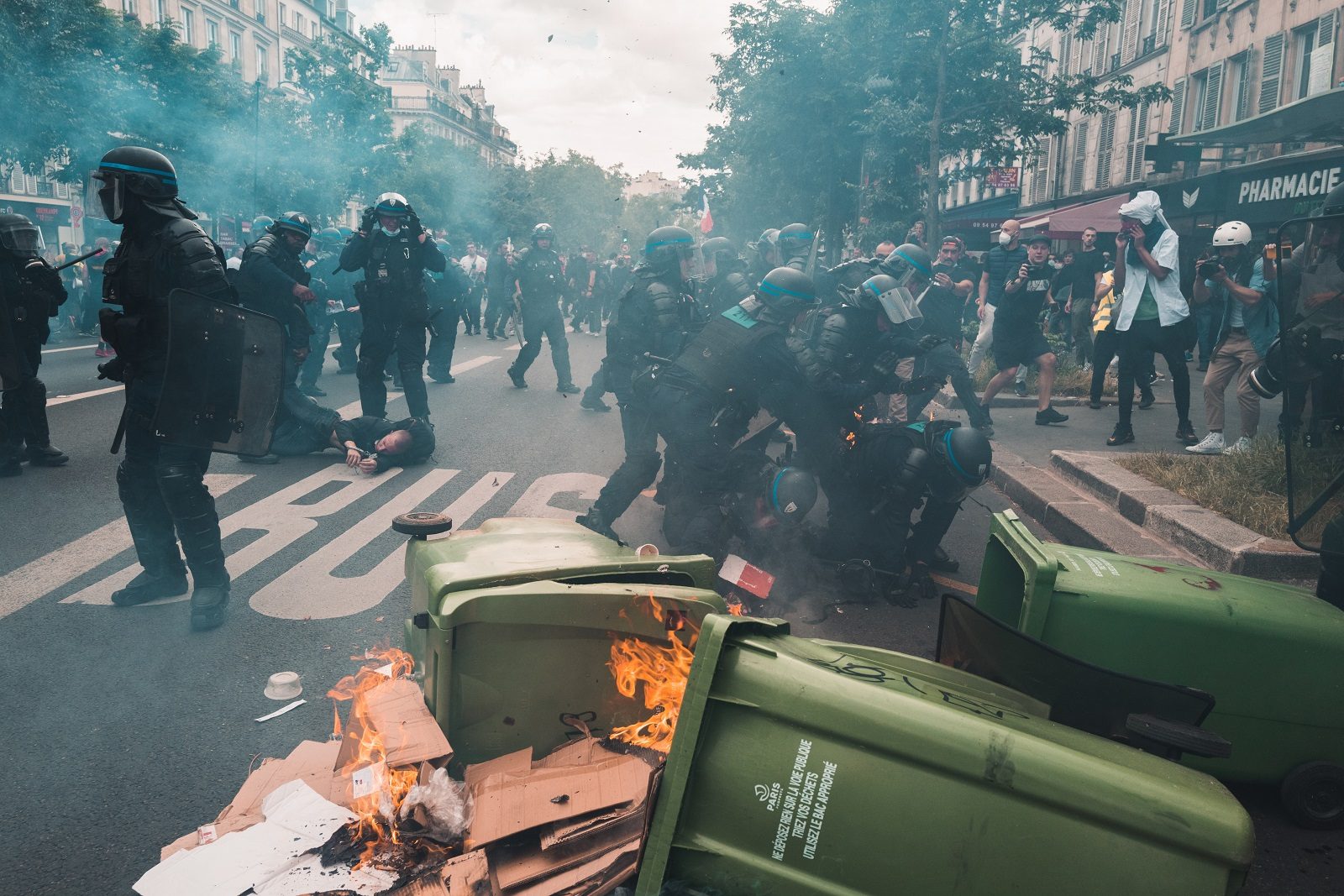 فرنسا التصريح الصحي