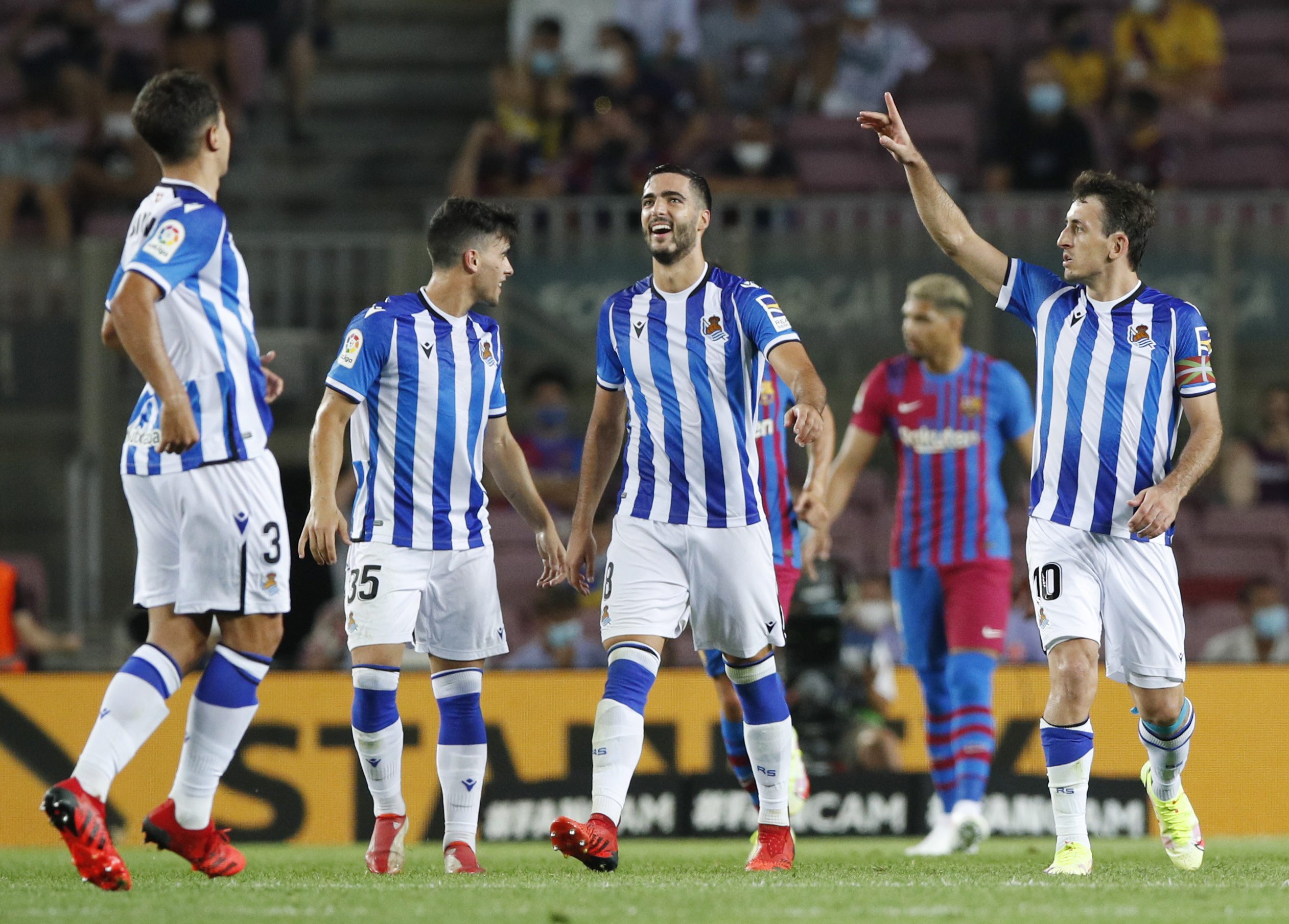 الدوري الإسباني يمنع الأندية من التعاقد مع شركات للمراهنات (رويترز)