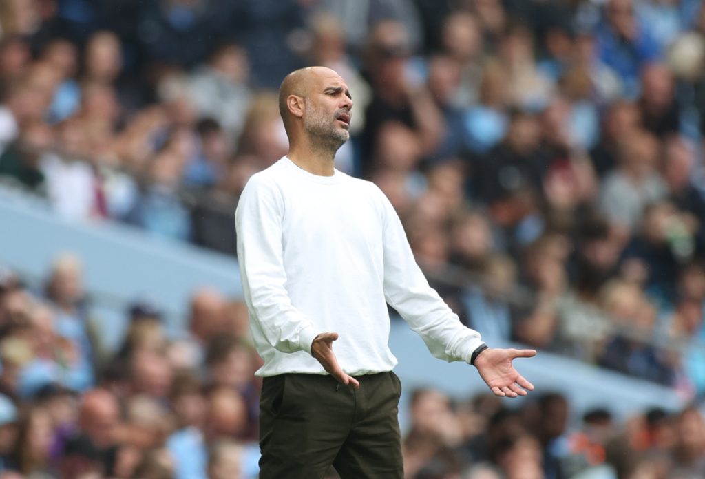 بيب غوارديولا مدرب مانشستر سيتي (رويترز)