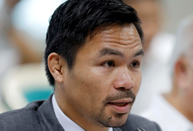 أسطورة الملاكمة “باكياو” يعلن رسمياً ترشحه لرئاسة الفلبين.. تعهَّد بإرسال آلاف الفاسدين للسجن