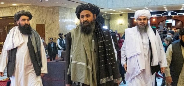 الملا عبد الغني برادر رئيس المكتب السياسي لطالبان ورئيس وفدها التفاوضي/رويترز