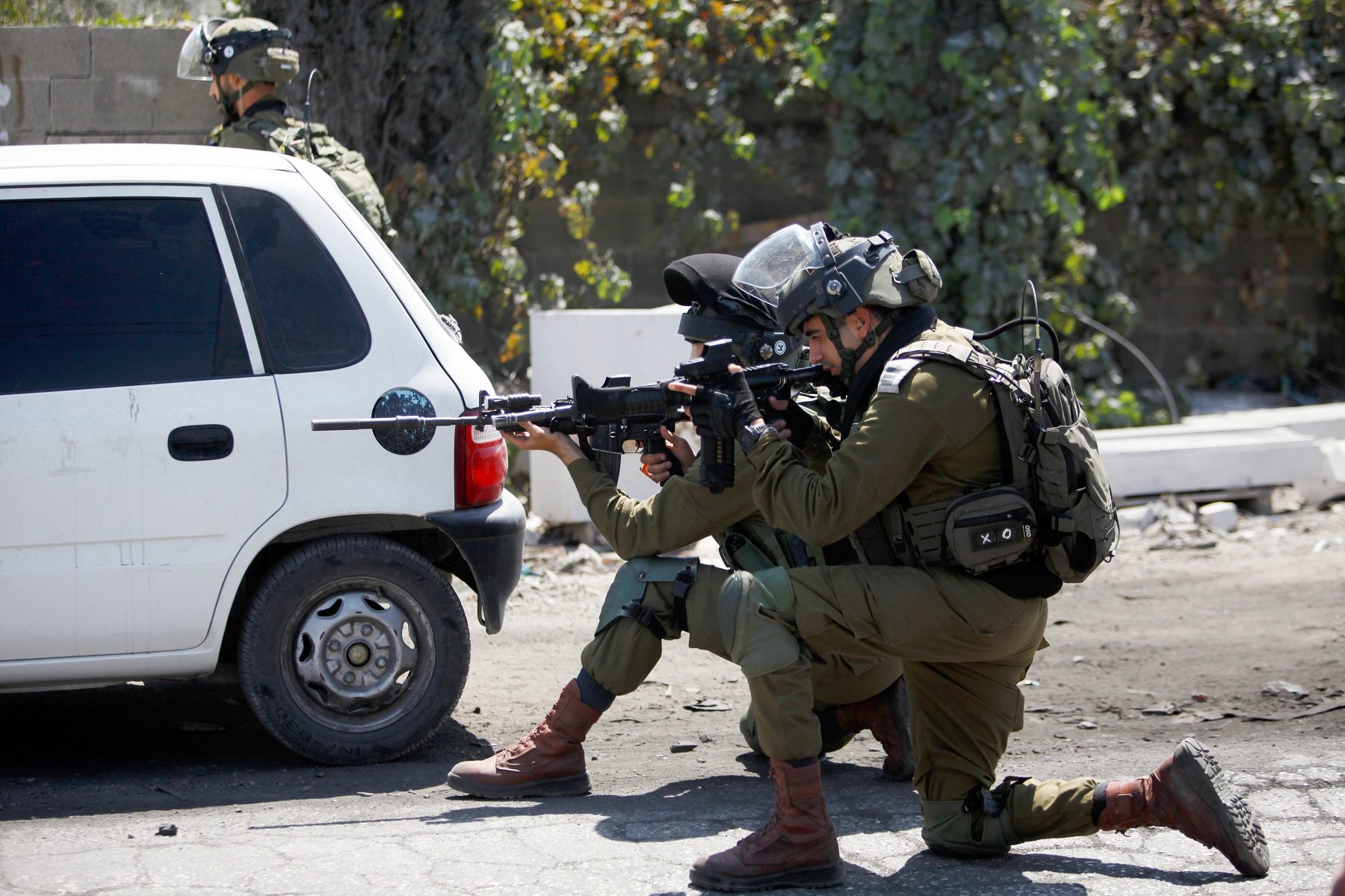 إسرائيل الأراضي الفلسطينية وثيقة امنية