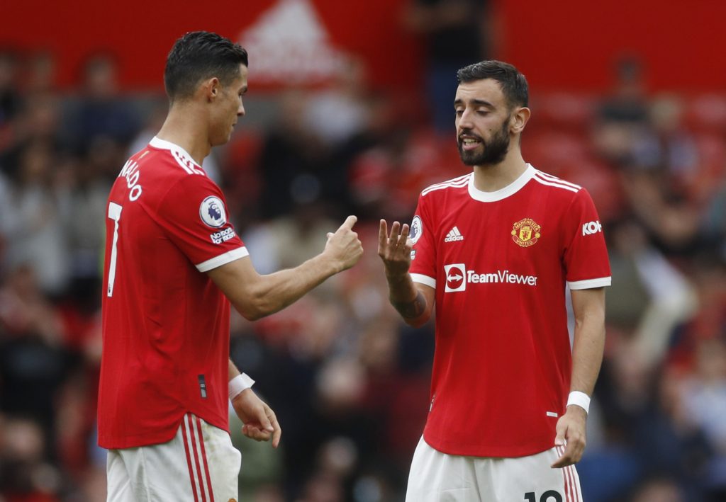 برونو سدد ركلة الجزاء رغم وجود رونالدو (رويترز)