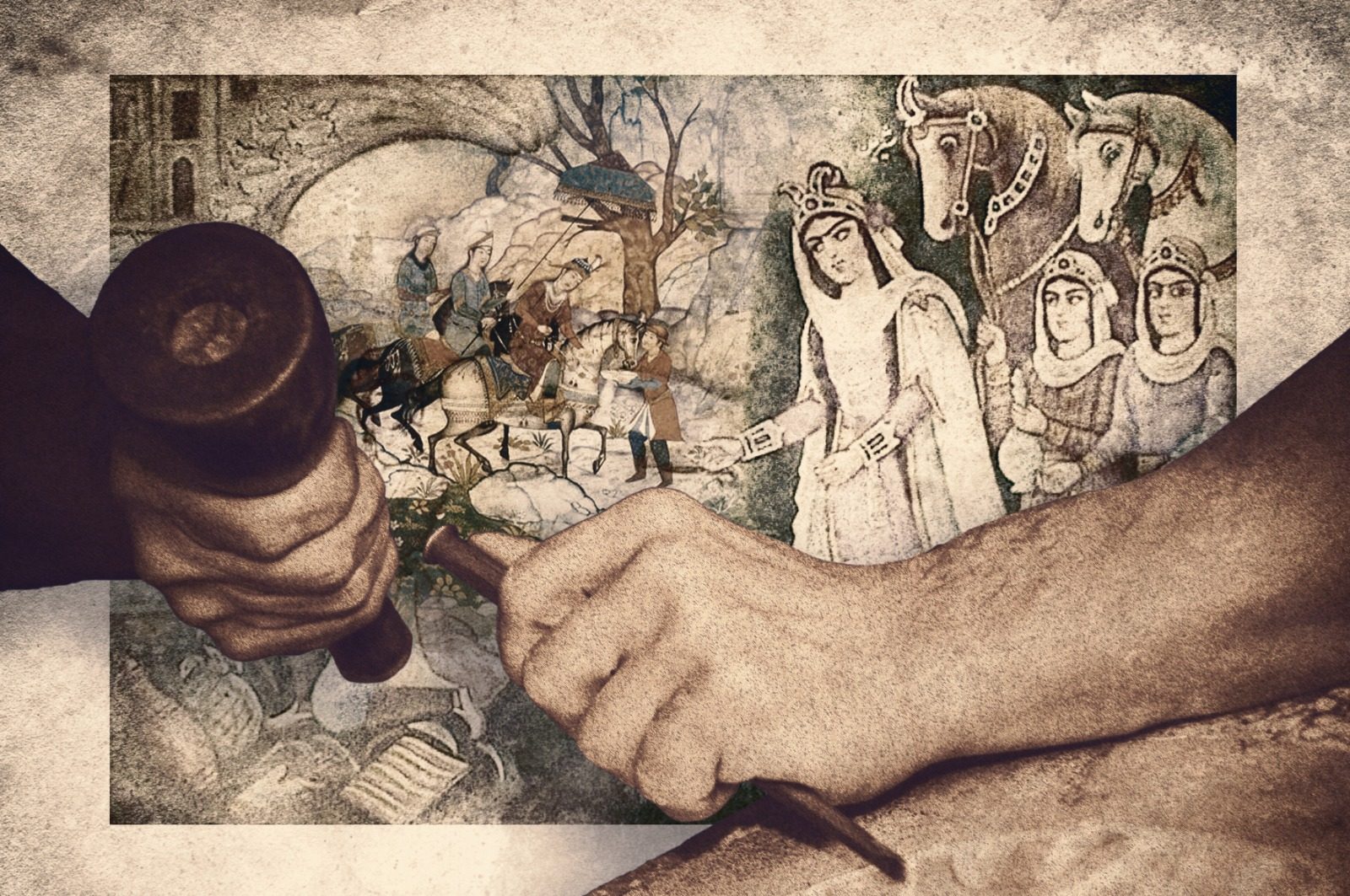 معماري قتله عشق أميرة وهبت قلبها لكسرى الثاني.. “شيرين وفرهاد” قصة حب فارسيّة بنهاية مأساوية