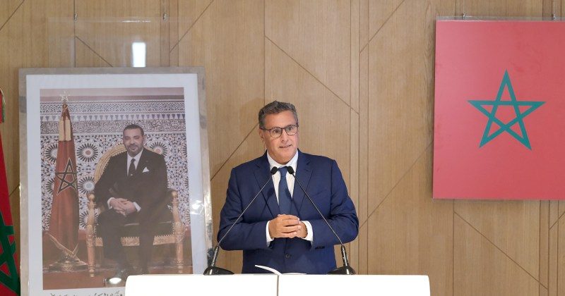 الحكومة المغربية الجديدة أخنوش