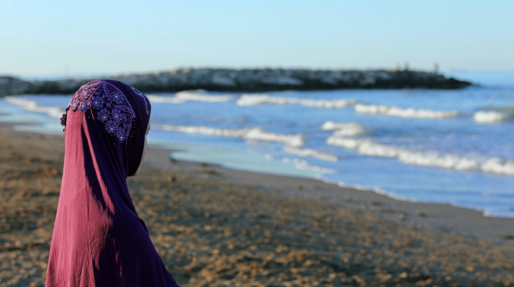 أمريكية مسلمة الحجاب