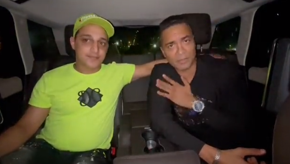 تويتر/ حسن شاكوش ورضا البحراوي