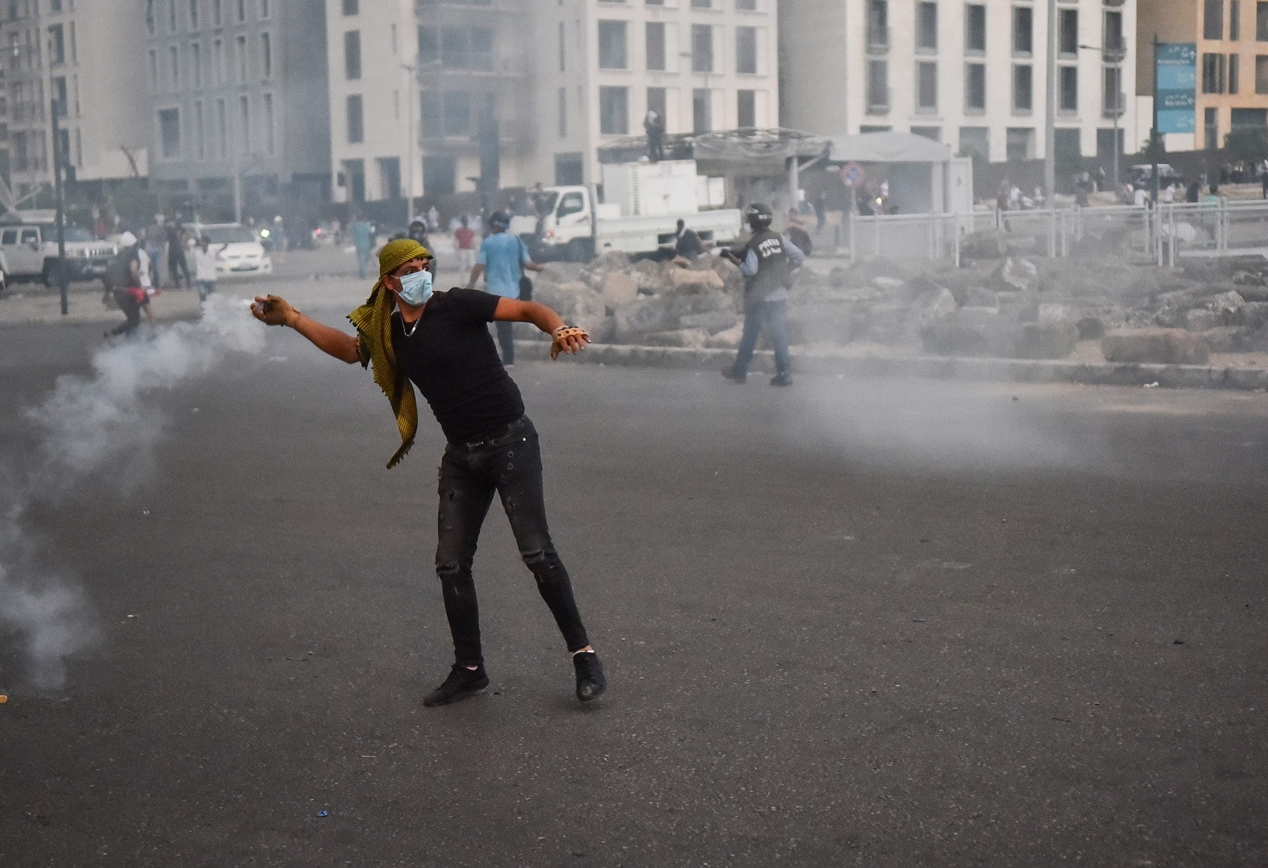 لبنان احتجاجات حزب الله انفجار بيروت