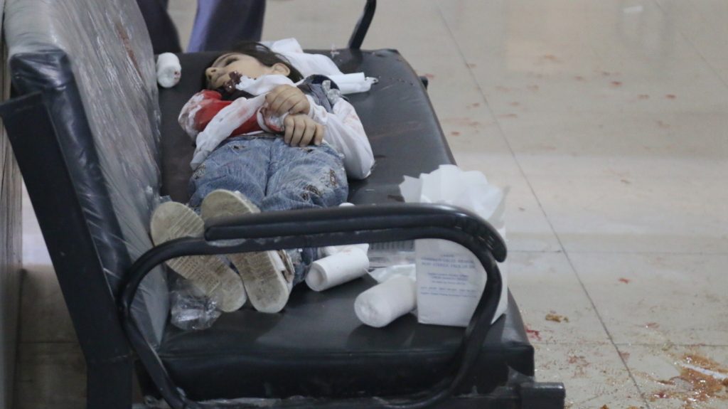 قوات الأسد تقصف إدلب