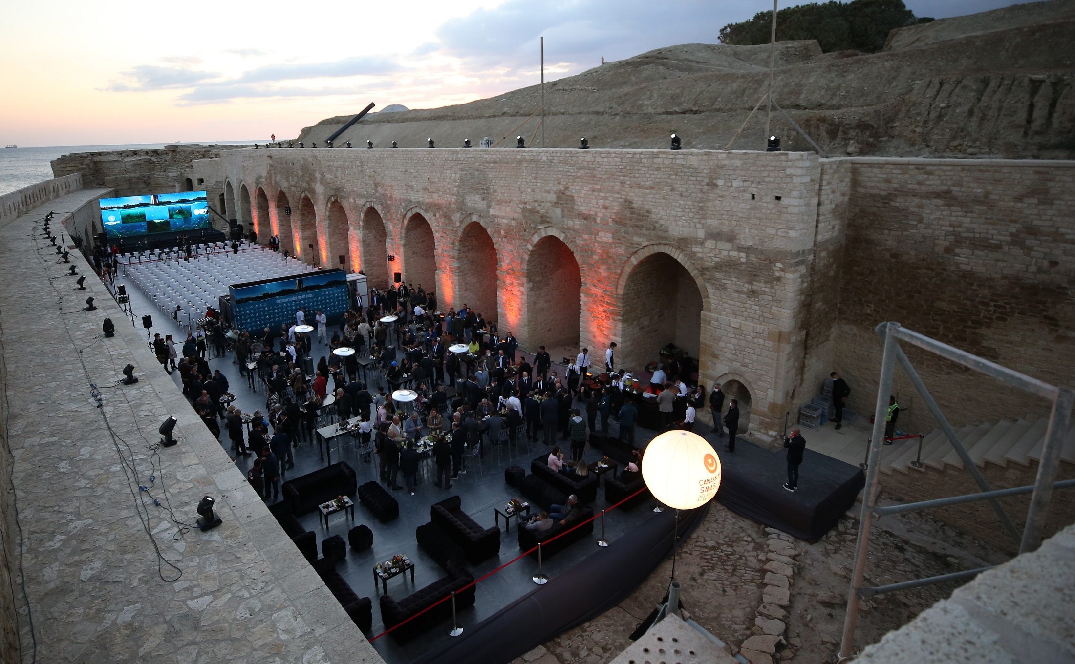 شهدت ولاية جناق قلعة التركية افتتاح متحف "غاليبولي" التاريخي تحت الماء/ الأناضول