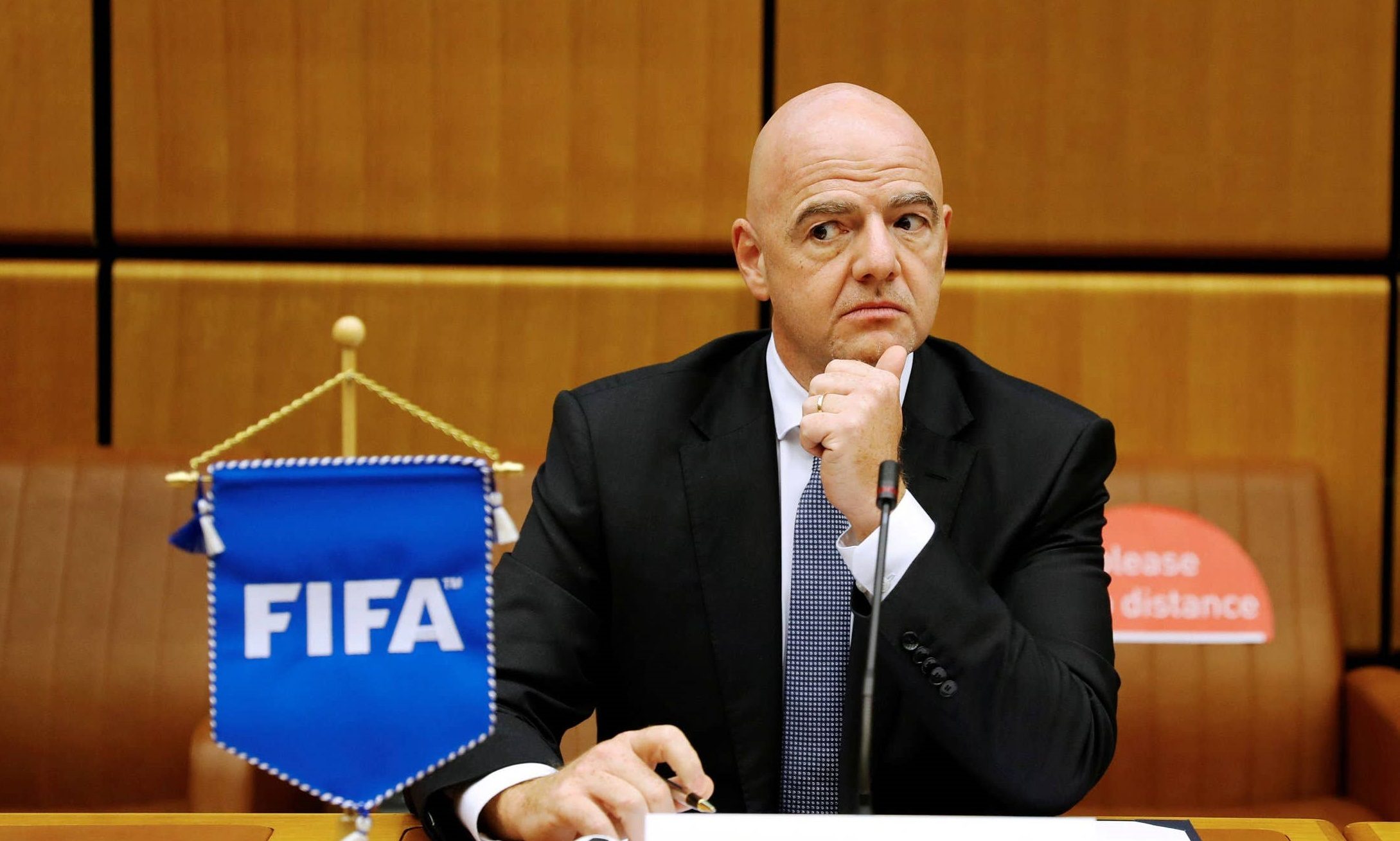 رئيس الفيفا يشارك بحفل إسرائيلي