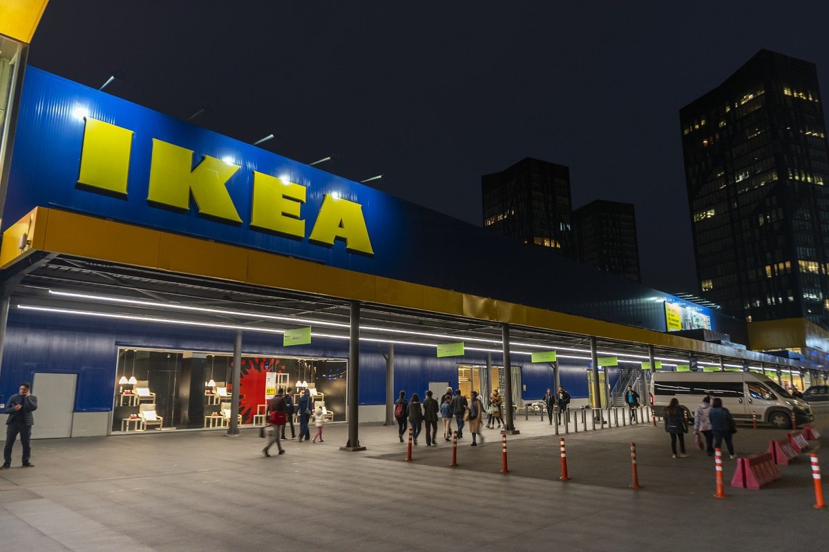 إيكيا عاصفة ثلجية الدنمارك