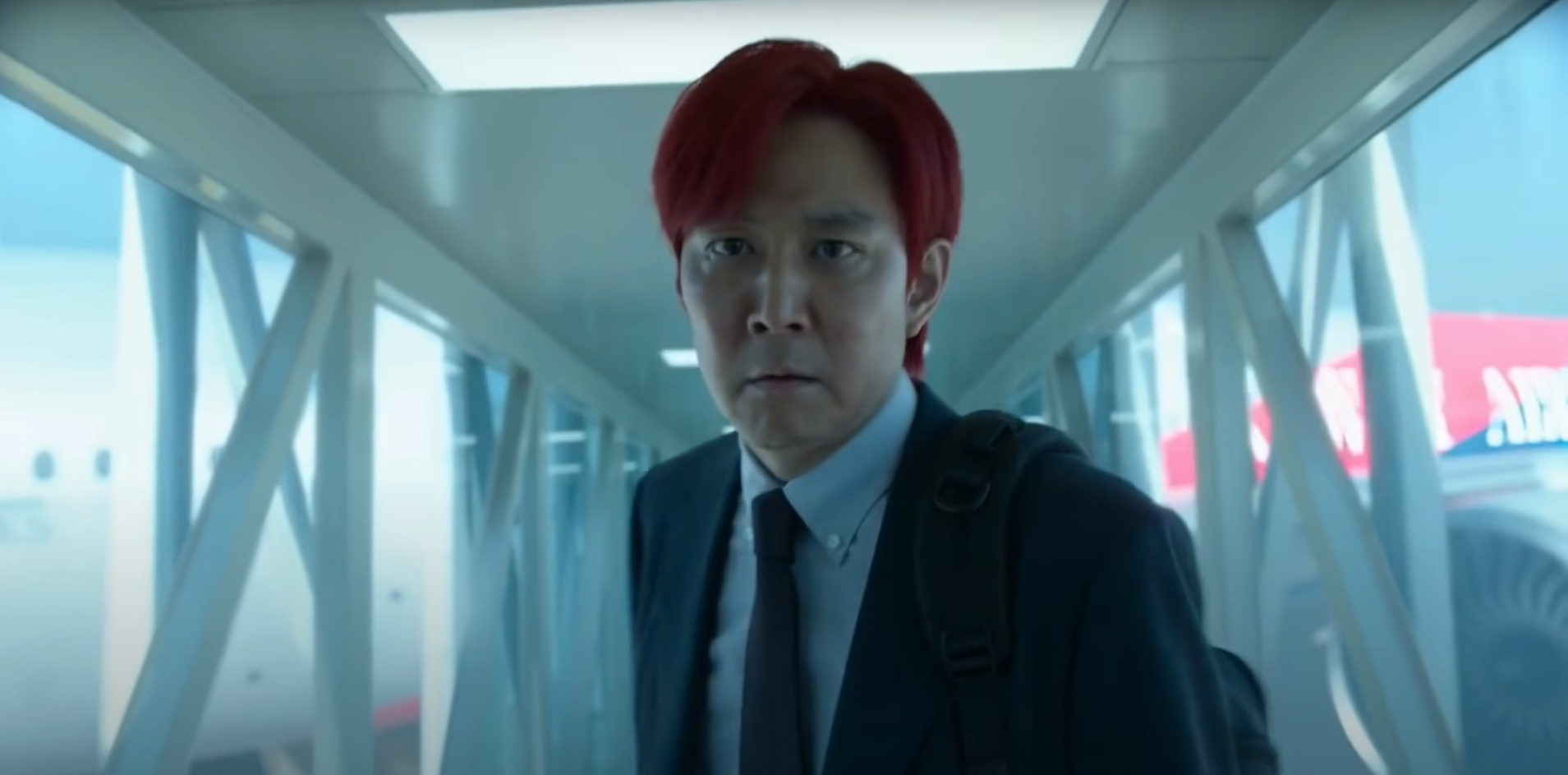 المشهد الأخير من مسلسل squid game/ يوتيوب