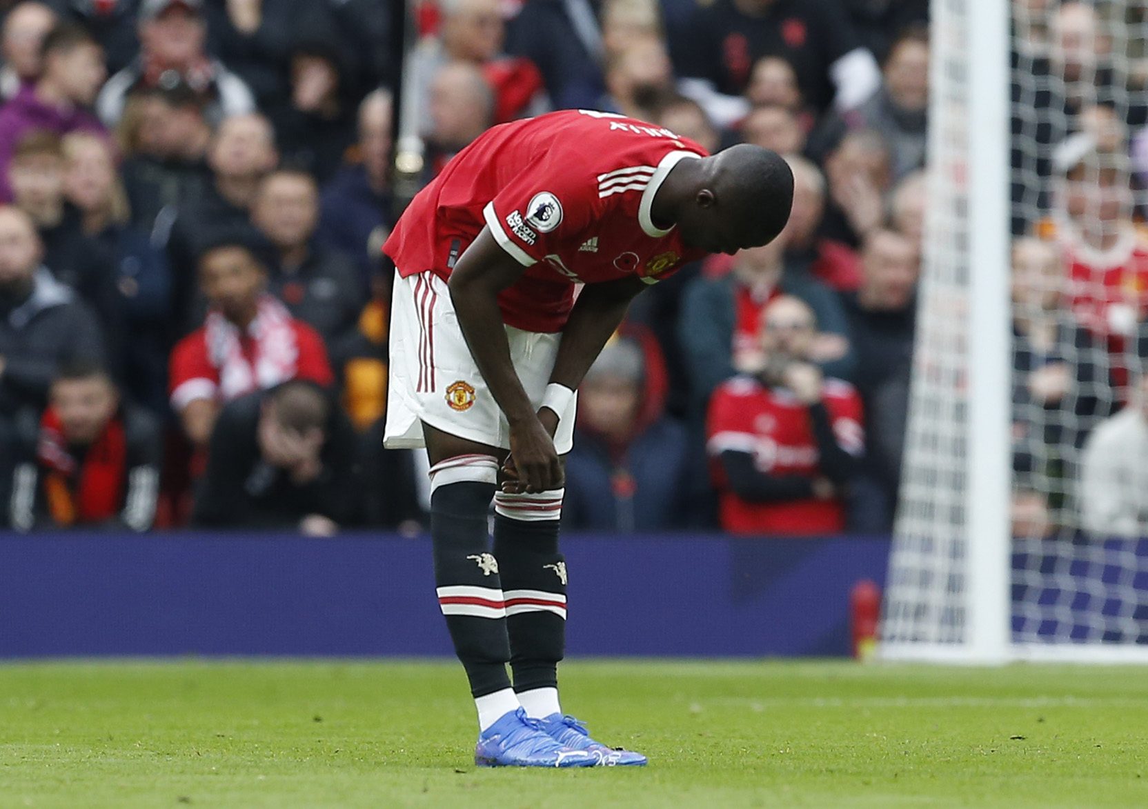 إريك بايلي مدافع مانشستر يونايتد (رويترز)