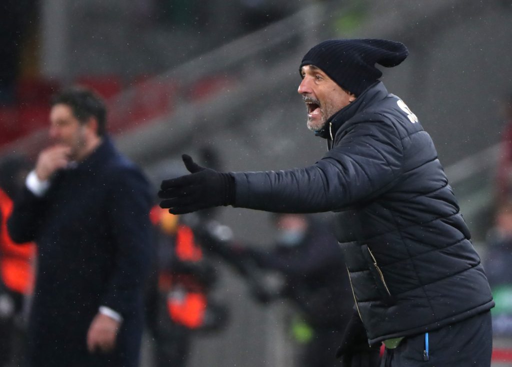 سباليتي برر رفضه مصافحة مدرب سبارتاك موسكو (رويترز)